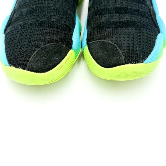 Adidas Trae Young 2 Trae-Tlien‎ Boys Size 6 Core Black H06473 Team Solar Green - Picture 7 of 15